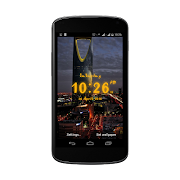 برنامه‌نما Arabic digital clock عکس از صفحه