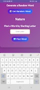 Random Word Generator تصوير الشاشة 5