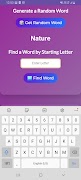 Random Word Generator Ekran Görüntüsü 5
