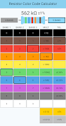 برنامه‌نما Resistor Code Calculator عکس از صفحه