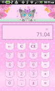 برنامه‌نما Calculator Kitty FREE عکس از صفحه