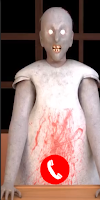 frozen granny ice fake call screenshot 1