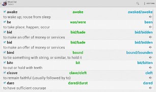 Irregular verbs screenshot 7