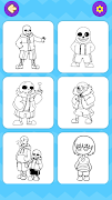 Sans Coloring Book screenshot 4