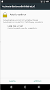برنامه‌نما AutoScreenLock عکس از صفحه