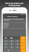 Linear Equation System Solver capture d'écran 3