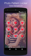 6 Schermata Photo Pattern Lock Screen
