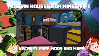 Modern houses for Minecraft Ekran Görüntüsü 1