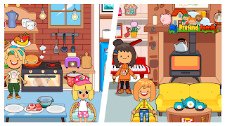 My Pretend Home & Family Town 截圖 7