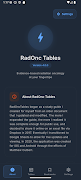 RadOncTables screenshot 3