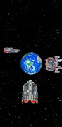 Space Attack: 2D Game Poster