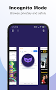 Fiery Browser - Fast & Private اسکرین شاٹ 3