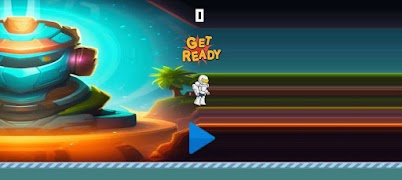 Astro Flyer الملصق