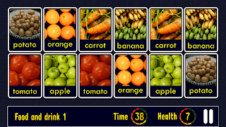 Match Up Learn English Words پوسٹر