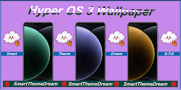 HyperOS 3 Wallpaper الملصق