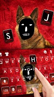 Weird Ghost Mask Dog Tastaturhintergrund Screenshot 1
