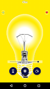 Des lumières jaunes Affiche