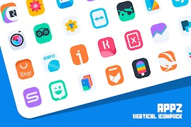 Vertical IconPack captura de pantalla 5