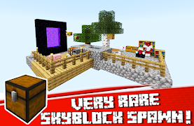 1 Schermata Skyblock mod MineCraft
