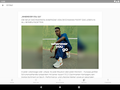 برنامه‌نما connect by Deichmann عکس از صفحه