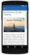 Positive Thinking syot layar 1
