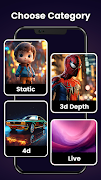 3D Live Wallpapers screenshot 4