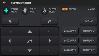 برنامه‌نما R+ENGINEER (ROBOTIS) عکس از صفحه