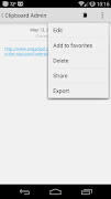 Clipboard Admin - Manager imagem de tela 2