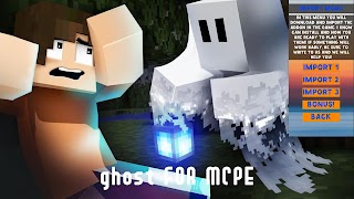Ghost Mod for Minecraft PE captura de pantalla 1