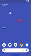 Seconds Clock Widget स्क्रीनशॉट 1