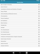 Chemistry Notes تصوير الشاشة 4