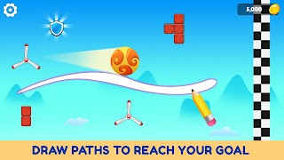 Draw Line 3D - Physics Drawing Plakat