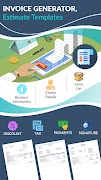 Invoice Generator and Estimate الملصق