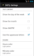 DiGTy Clock اسکرین شاٹ 2