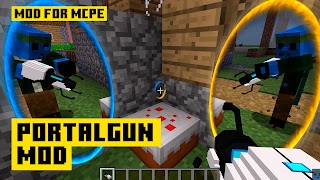 Portal Gun Mod Minecraft PE screenshot 7