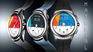 Watch Face - Material Interactive 截图 1