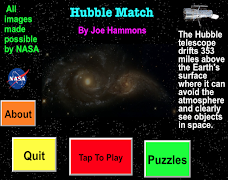 برنامه‌نما Hubble Match عکس از صفحه