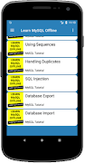 Learn MySQL Offline ảnh chụp màn hình 4