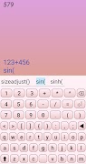 برنامه‌نما Math/Script Keyboard عکس از صفحه