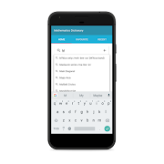 Mathematics Dictionary screenshot 1