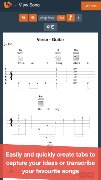 Guitar Notepad - Tab Editor Affiche
