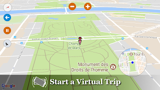 Route Planner - MapWalker स्क्रीनशॉट 3