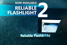 برنامه‌نما Reliable Flashlight عکس از صفحه