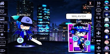 Gacha Neon Club Game Fake Call ảnh chụp màn hình 1