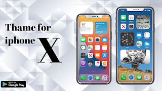 Theme For iphone X launcher اسکرین شاٹ 2