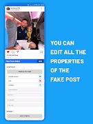Fake Posts Maker captura de pantalla 2