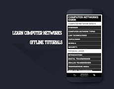 1 Schermata Learn Computer Networks Offline Tutorials