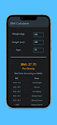 BMI Calculator syot layar 1