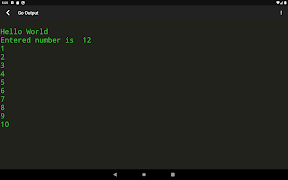Go Programming Compiler скриншот 5