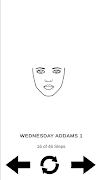 How to draw Wednesday Addams screenshot 5